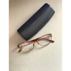 ELLEN TRACY Altair Brown Laminate Womens Eyeglasses